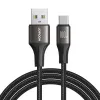 Joyroom Serie Light-Speed Cavo USB-A a USB-C, 100W, 1,2m, nero (S-A25)