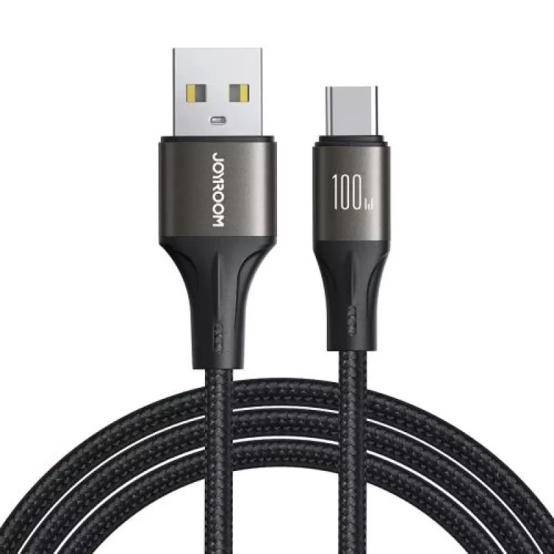 Joyroom Serie Light-Speed Cavo USB-A a USB-C, 100W, 1,2m, nero (S-A25)