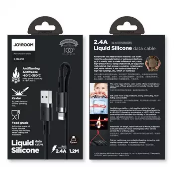 Joyroom Cavo Lightning a USB-A 2,4A 1,2m nero (S-1224N2)