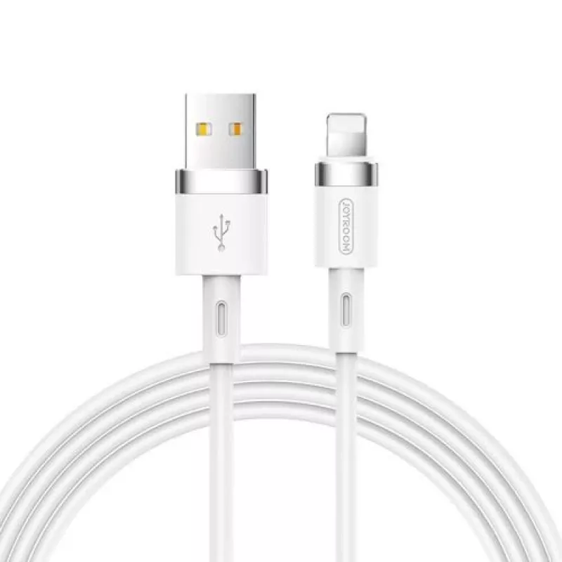 Joyroom Cavo Lightning - USB 2,4A, 1,2m, Bianco (S-1224N2)