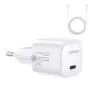 Joyroom caricabatterie mini USB-C 20W PD con cavo USB-C a Lightning - bianco JR-TCF02
