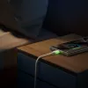 JOYROOM S-A53 cavo USB-A a USB-C con punta fluorescente 1,2 m beige