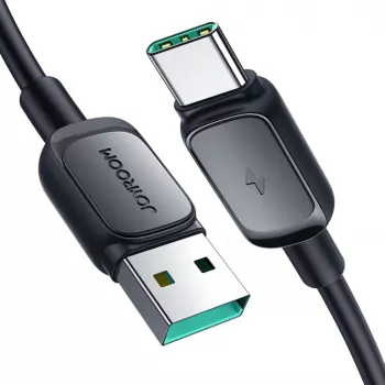 JOYROOM S-AC027A141B Cavo intrecciato USB-A a Lightning 1,2 m, nero