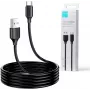 JOYROOM S-UC027A9 cavo USB-A a USB-C 2M nero 3A ricarica rapida e sincronizzazione dati