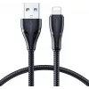 JOYROOM S-UL012A11 cavo intrecciato USB-A a Lightning 1,2 m nero