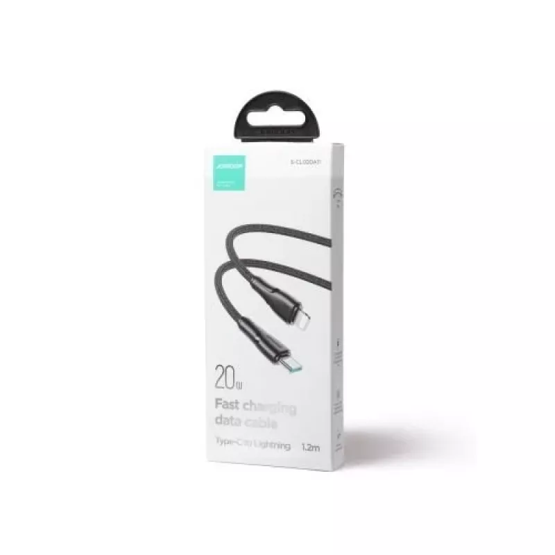 Joyroom Surpass Series cavo di ricarica rapida e dati USB-C a Lightning 20W PD, 1,2m, nero (S-CL020A11)