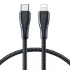 Joyroom Surpass Series cavo di ricarica rapida e dati USB-C a Lightning 20W PD, 1,2m, nero (S-CL020A11)