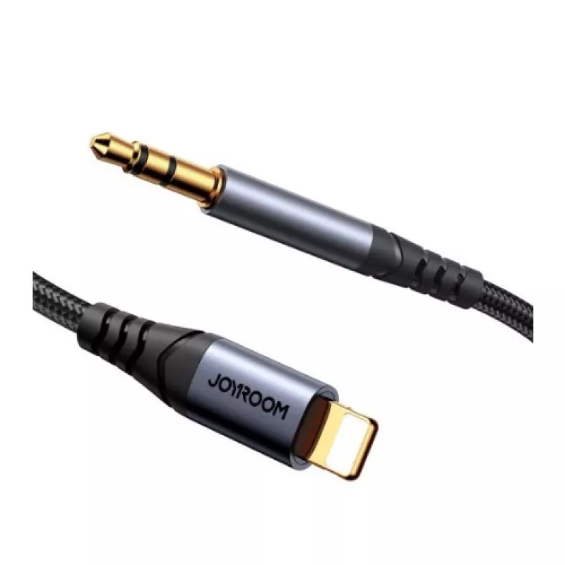 JOYROOM SY-A06 Cavo adattatore audio Lightning a 3,5 mm, 1,2 m, nero