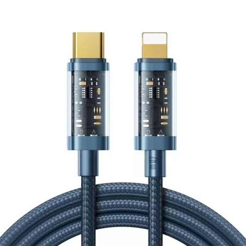 Joyroom cavo a ricarica rapida Type-C a Lightning serie A10 PD 20W, 1,2m, blu (S-CL020A12)