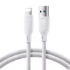 Joyroom cavo USB-A su Lightning Multi-Color Serie A14, 480 Mbps, 3A, 1,2m, bianco (SA34-AL3)