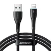 Cavo Joyroom USB-A a Lightning Starry Series, 480 Mbit/s, 3A, 1m, nero (SA32-AL3)