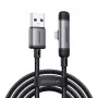 Joyroom Cavo USB-A a Lightning EnjoyX Series 90 gradi A56, 3A, 480Mbps, 1,2m, nero (S-A56)