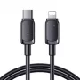 JOYROOM Cavo USB-C a Lightning Serie Multi-Color A14, 20W, 480 Mbps, 1,2 m, nero (S-CL020A111B)