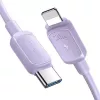 JOYROOM cavo USB-C a Lightning serie Multi-Color A14, 20W PD, 480 Mbps, 1,2 m, viola (S-CL020A11P)
