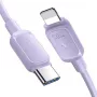 JOYROOM cavo USB-C a Lightning serie Multi-Color A14, 20W PD, 480 Mbps, 1,2 m, viola (S-CL020A11P)