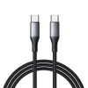 JOYROOM cavo USB-C a USB-C Flash Series A28 60W PD ricarica rapida 480 Mbps sincronizzazione dati 2 m nero