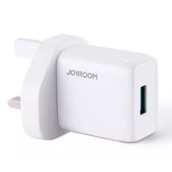 Joyroom Caricabatterie da parete USB 2.1A spina UK (L-1A101) bianco