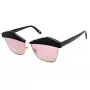 JPLUS Donna JP5076-01 Occhiali da sole - Montatura in acetato quadrata - Protezione UV400 - 58/13/145 mm