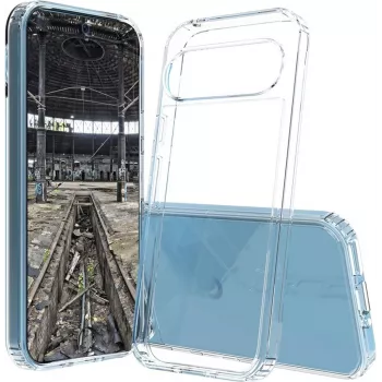 JT Berlin BackCase Pankow Clear per Google Pixel 9 Pro XL - custodia protettiva in TPU trasparente 11085