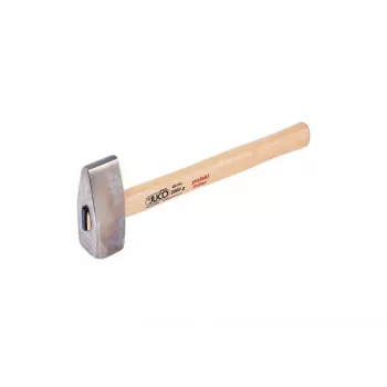 JUCO mazza spaccatrice Traditional 3,0 kg – manico in frassino 900 mm, testa in acciaio al carbonio forgiato per spaccare legna