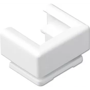 JUNG 12 WW Scorrevole d'ingresso cavi per canalina 15 x 15 mm, termoplastica, bianco alpino