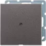 Jung AL2990AAN placca centrale antracite per dimmer rotativo e interruttore