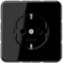 JUNG CD 1520 BFKI SW Placca per centrotavola, 1 modulo, nero