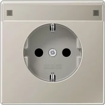 JUNG ES 1520 NA placca a 2 vie, bianco alpino