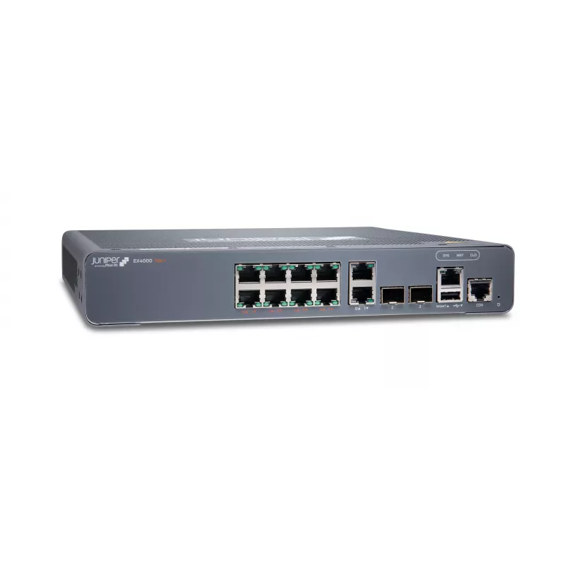 Juniper EX Series EX4000-8P - Switch - L3 - managed - 8 x 10/100/1000 (PoE+)