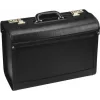 Trolley portadocumenti Alassio JÜSCHA in similpelle nero 28L laptop 15,6 pollici 45028