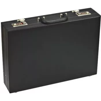 JÜSCHA Alassio PONTE 92300 borsa portadocumenti, similpelle, nero, 44.5 x 33.0 x 10.0 cm