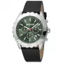 JUST CAVALLI MAN JC1G214L0015 46mm orologio analogico al quarzo quadrante nero cinturino in pelle nero