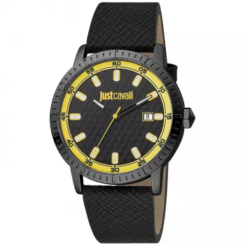 JUST CAVALLI MAN JC1G216L0045 Orologio al quarzo 42mm