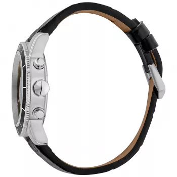 JUST CAVALLI UOMO orologio JC1G215L0015 42 mm quadrante nero cinturino in pelle