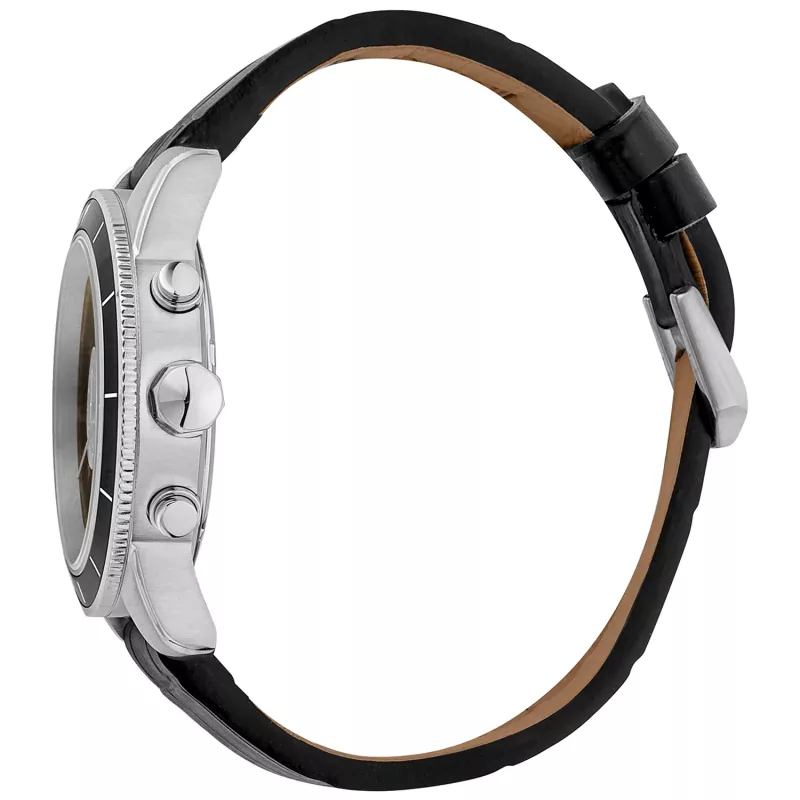 JUST CAVALLI UOMO orologio JC1G215L0015 42 mm quadrante nero cinturino in pelle