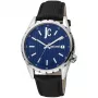 JUST CAVALLI Orologio uomo al quarzo analogico JC1G217L0025 42mm quadrante blu cinturino in pelle blu