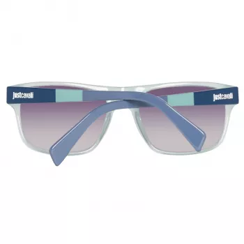 JUST CAVALLI occhiali da sole unisex JC743S-5787B montatura blu lenti grigio sfumato 57mm