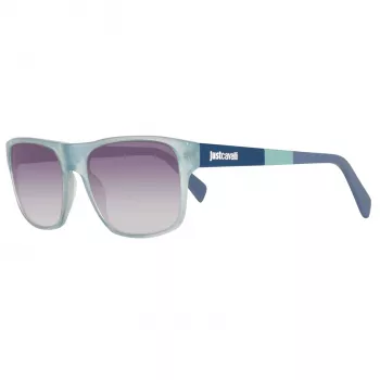 JUST CAVALLI occhiali da sole unisex JC743S-5787B montatura blu lenti grigio sfumato 57mm