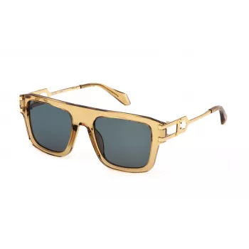 JUST CAVALLI Occhiali da sole unisex SJC096-530913 havana acetato grigio gradiente 53mm