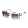 JUST CAVALLI Occhiali da sole donna SJC020V5406SC - montatura in acetato nera, lenti grigie fumé, 54/21/140 mm