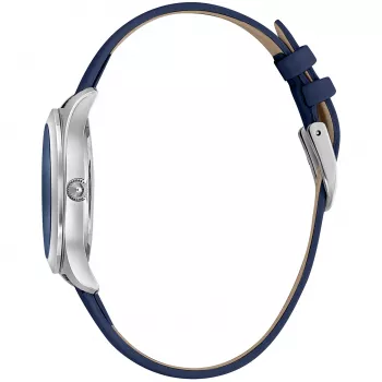 JUST CAVALLI Orologio donna JC1L210L0115 32mm quadrante argento cinturino in pelle bianco