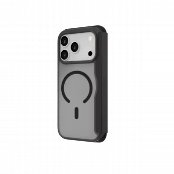 JUST MUST CHAMPION II FLIP CASE MAGSAFE per iPhone 17 Pro, nero