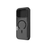 JUST MUST CHAMPION II FLIP CASE MAGSAFE per iPhone 17 Pro, nero