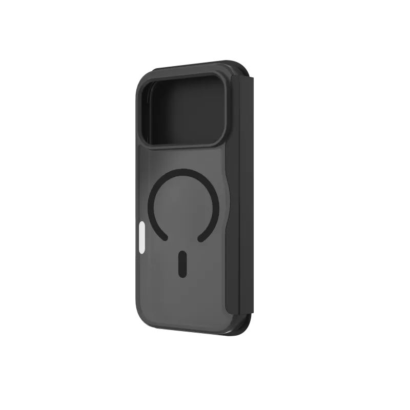 JUST MUST CHAMPION II FLIP CASE MAGSAFE per iPhone 17 Pro, nero