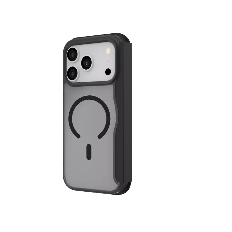 JUST MUST CHAMPION II FLIP CASE MAGSAFE per iPhone 17 Pro, nero