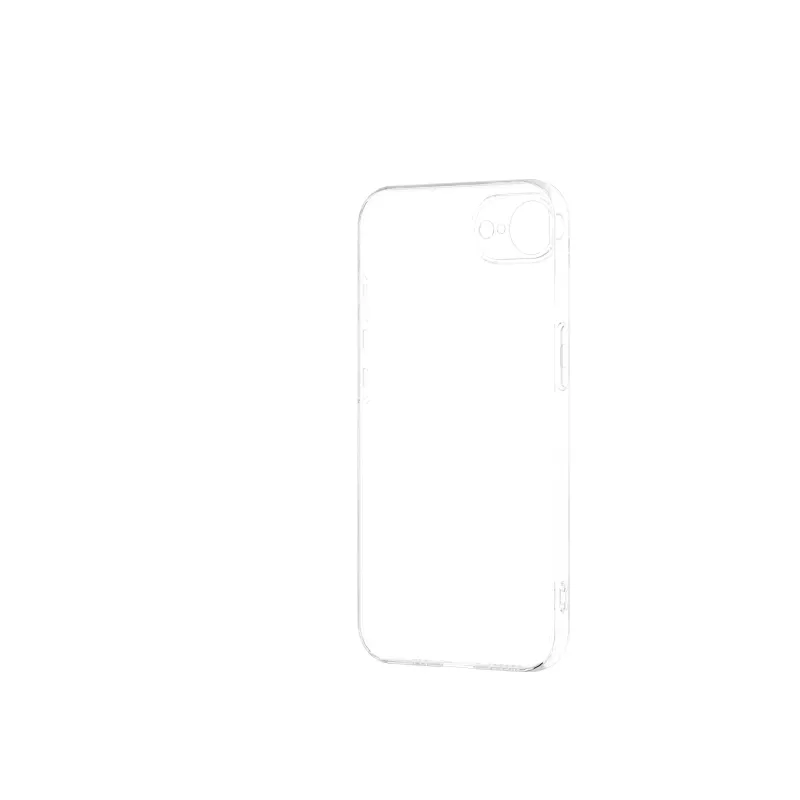 JUST MUST JM ANTI-BACTERIA TPU Case per iPhone 16e trasparente