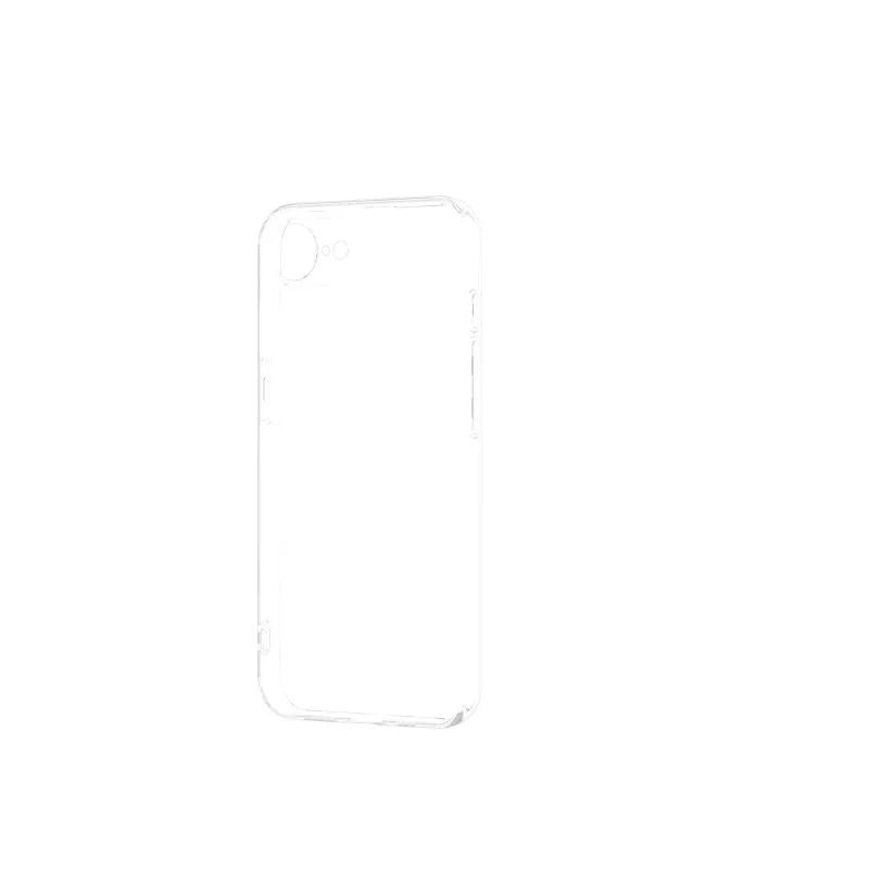 JUST MUST JM ANTI-BACTERIA TPU Case per iPhone 16e trasparente
