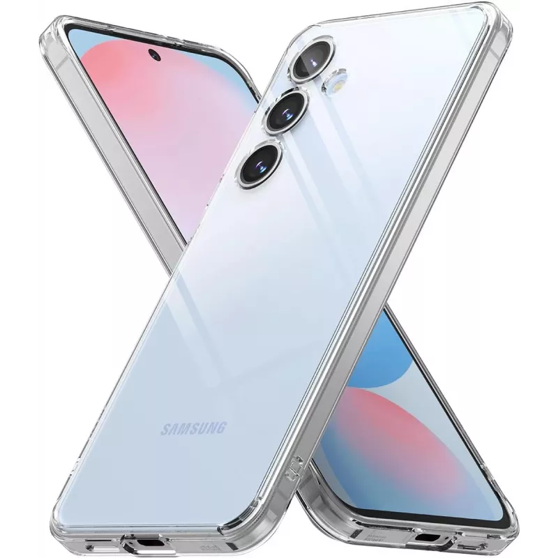 JUST MUST JM ANTI-BACTERIA TPU per Galaxy S24 FE Clear