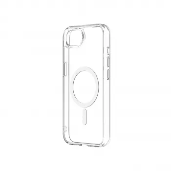 JUST MUST JM Crystal compatibile MagSafe per iPhone 16e/17e trasparente
