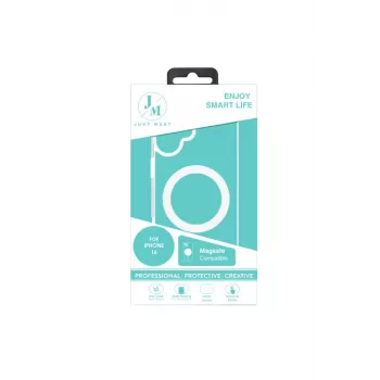 JUST MUST JM MAGSAFE CRYSTAL I per iPhone 16 trasparente